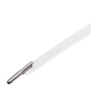 Flachgummi mit 2 Splinten weiß  | 230 mm