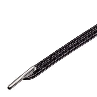 Flachgummi mit 2 Splinten schwarz  | 230 mm