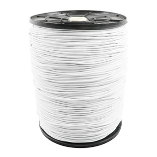 Gummischnur 2,2 mm weiß