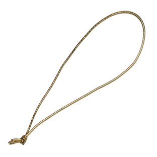 Fertigschleifen mit Einfachknoten gold | 125 mm