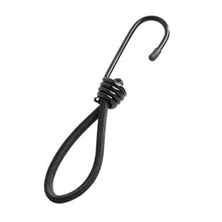 Expanderschlingen extra stark, 170 mm, mit Metallhaken, schwarz 