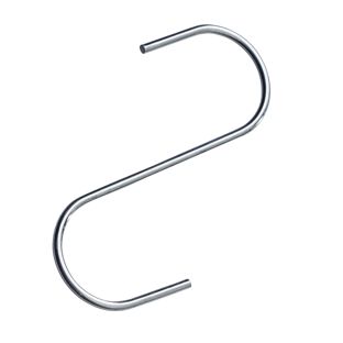 S-Haken, 65 mm lang, verzinkt 65 mm