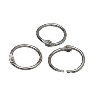 Heftringe Metall 19 mm  | silber 