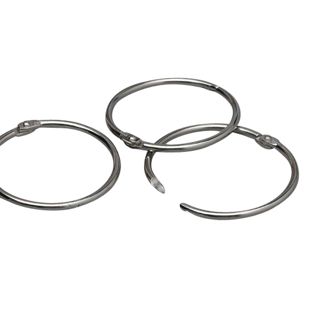 Heftringe Metall 50 mm  | silber 