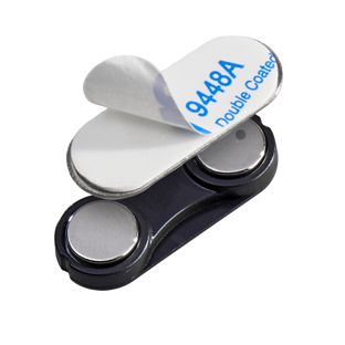Magnet für Namensschilder, selbstklebend 2 Magnete | 33 x 12 mm