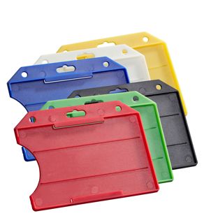 Ausweishüllen Hartplastik, offen 