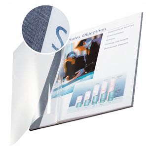 Buchbindemappe ImpressBind A4, Softcover, 140 Blatt blau | 14 mm