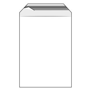 Klappenbeutel, wiederverschließbar, PE-Folie, transparent 310 x 440 mm - A3  | 70 µm