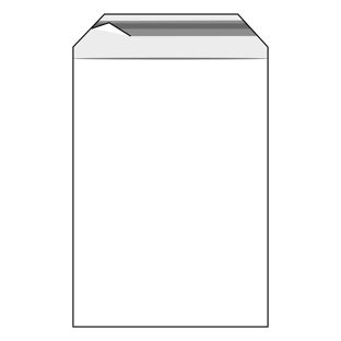 Klappenbeutel, wiederverschließbar, PE-Folie, transparent 400 x 500 mm  | 50 µm