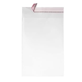 Klappenbeutel, umweltfreundliche PLA-Folie 119 x 162 mm - C6 