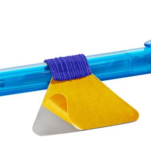 Stiftschlaufe selbstklebend blau 