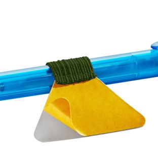 Stiftschlaufe selbstklebend oliv
