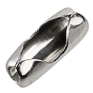 Einpressverschlüsse für Kugelketten 1.5 mm | silber 
