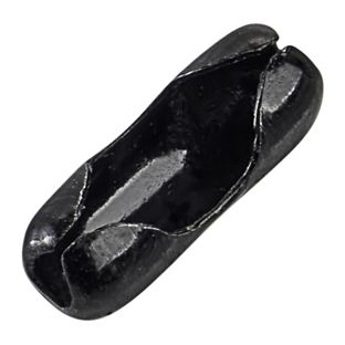 Einpressverschlüsse für Kugelketten 2.4 mm | schwarz 
