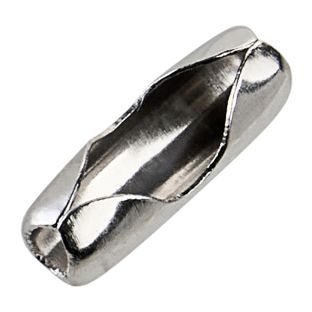 Einpressverschlüsse für Kugelketten 2.4 mm | silber 