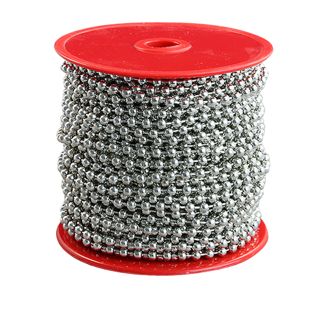 Kugelketten auf Rolle silber | 4,5 mm | 30 m | Metall