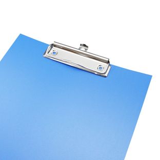 Klemmbrett Klammer silber 100 x 30 mm  |  mit ausschiebbarem Hänger 