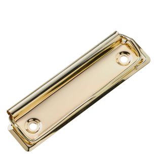 Klemmbrett Klammer gold 