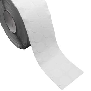 Doppelseitige Klebepunkte, ø = 50 mm, stark/stark (Rolle mit 2.500 Stück) 50 mm | 2500 Stk