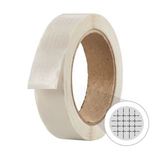 Klebepunkte, einseitig stark haftend, multi perforiert 25 mm | 4000 Stk