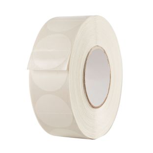Klebepunkte, einseitig stark haftend, perforiert 50 mm | 2500 Stk