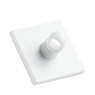 Klebeknöpfe 30 x 30 mm  | weiß 