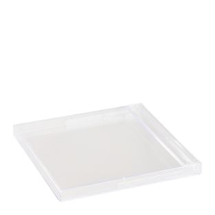 Kalenderbox, Disketten-Format, 96 x 98 x 8 mm, transparent 