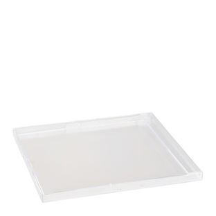 Kalenderbox, CD-Format, 125 x 142 x 9 mm, transparent 