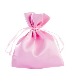 Satinsäckchen 80 x 100 mm  | rosa 