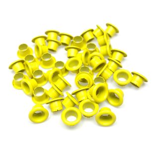 Eisenthaler Ösen EFC-30, farbig für 2-30 Blatt, Pack mit 250 Stück gelb 