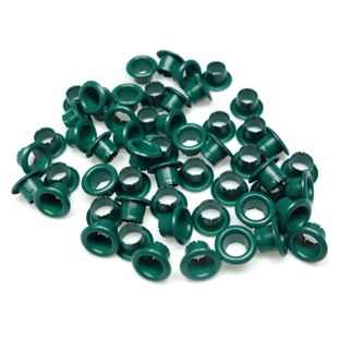 Eisenthaler Ösen EFC-30, farbig für 2-30 Blatt, Pack mit 250 Stück grün 