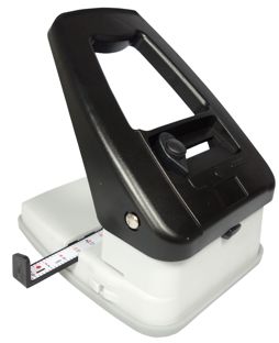 Multifunktionsstanze 3-in-1, Eckenabrunder, Loch- und Schlitzstanze schwarz