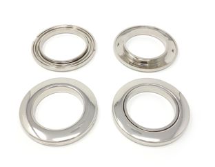 Ösen für Gardinen aus Kunststoff Größe #12 (⌀ 39,5 mm)  | chrom 