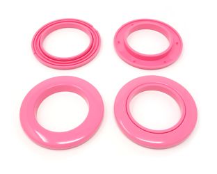 Ösen für Gardinen aus Kunststoff Größe #10 (⌀ 34,5 mm)  | rosa 