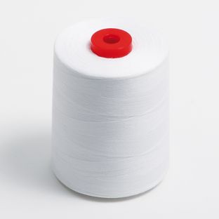 Mischzwirn S 50/2, weiß, Baumwolle / Polyester 10.000 m 