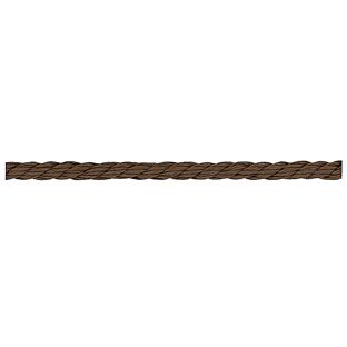 Albenkordel auf Rolle, 2 mm, 3-fach gedreht braun | 100 m