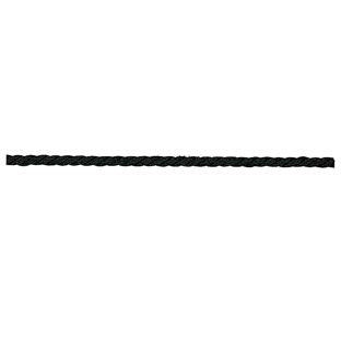 Albenkordel auf Rolle, 1, 5 mm, 3-fach gedreht schwarz | 100 m