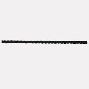 Albenkordel auf Rolle, 1, 5 mm, 3-fach gedreht schwarz  | 100 m