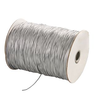 Gummikordel 1,5 mm, silber, 500 m 