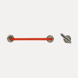 Gummizugschnüre mit 2 Splinten  300 mm | rot 