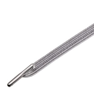 Flachgummischnüre 5mm, grau, 310 mm grau  | 310 mm