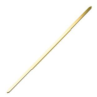 Doppelheftzungen 170 mm, gold lackiert 