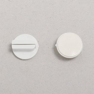 Dekoclip mit Diebstahlschutz, rund, 18 mm 