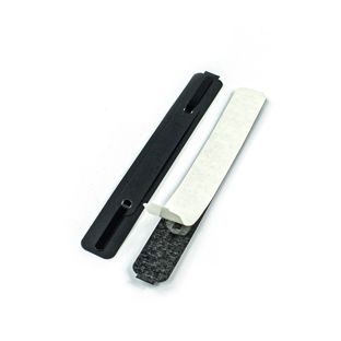 Abheftmechanik selbstklebend, schwarz, 3-teilig, 150 x 20 mm 