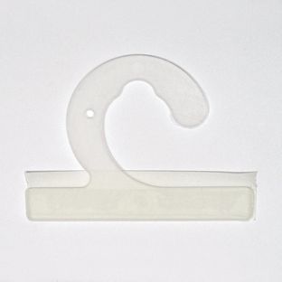 Klebehaken, transparent, 49 x 65 mm 