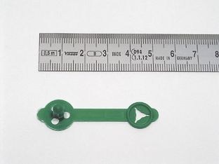Briefknopf Jota, 36 x 8 mm grün 