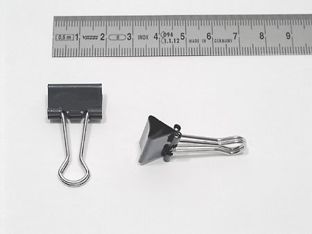 Foldback-Klammern 19mm blau 