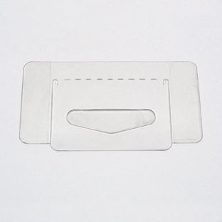 Deltalochaufhänger zum Klappen, 65 x 38 mm (Rolle mit 1.000 Stück) 