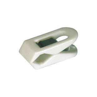 Aktenklammern Multi Clip, Kunststoff 25 x 10 mm  | weiß 
