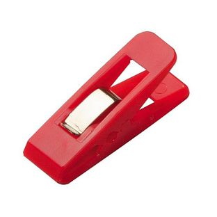 Aktenklammern Multi Clip, Kunststoff 50 x 15 mm  | rot 